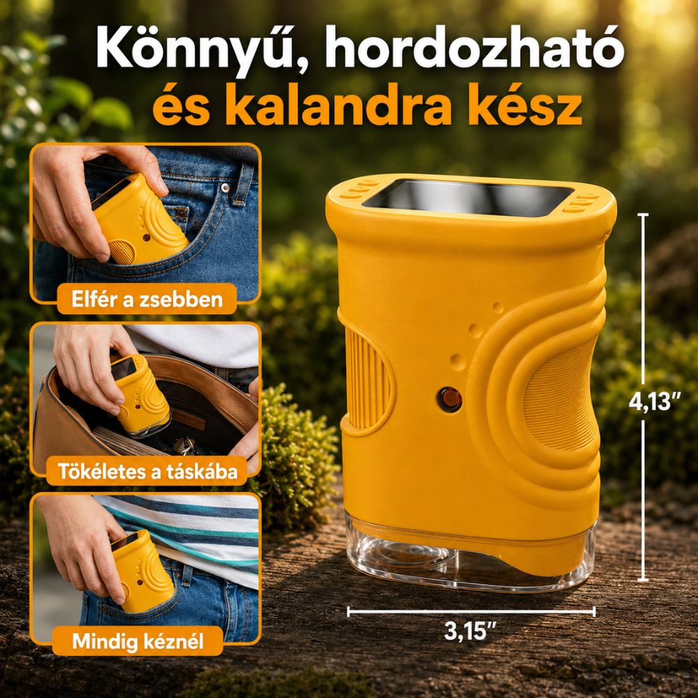 MONORA - Gyerek 4K Mikroszkóp