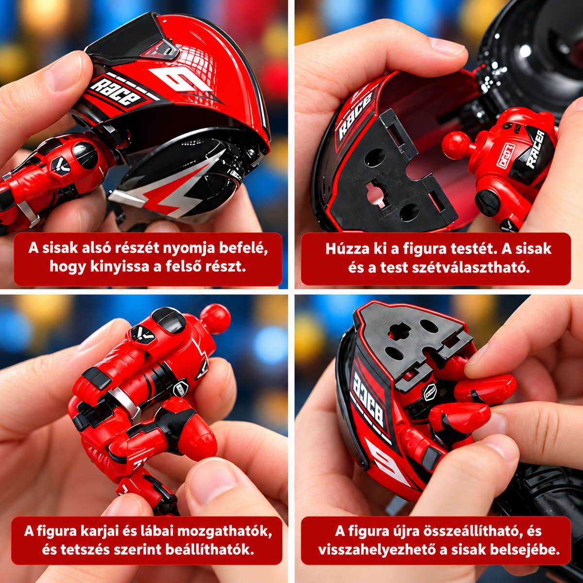 MONORA - Átalakítható Motoros Figura
