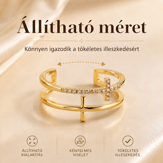 MONORA - Kereszt Gyűrű