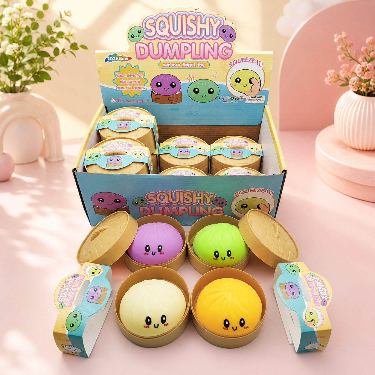 MONORA - Színes Squishy Gombóc